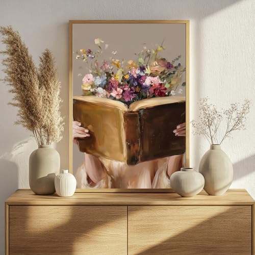 Mandun Book Paint by Numbers Kit for Adults, 16x20 inch - Image 2