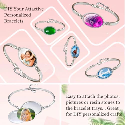 J6QIHANG Pendant Trays Set for DIY Jewelry Making Crafts - Image 4