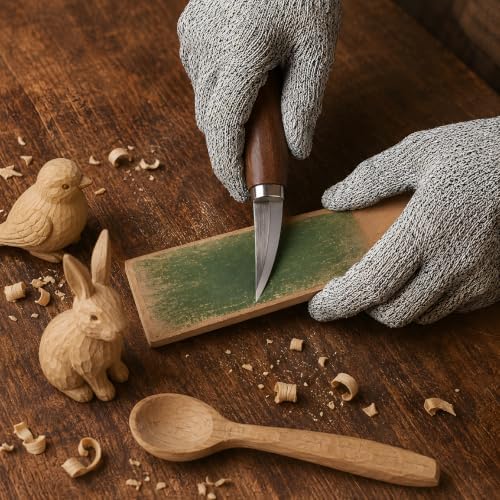 26 in 1 Complete Wood Carving Kit for Beginners with Leather Storage Bag - Image 5
