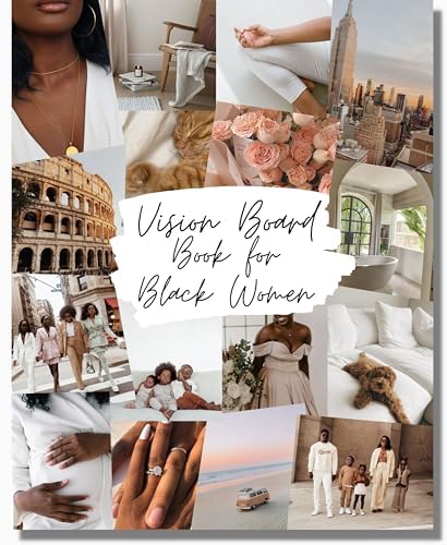Lamare Vision Board Book for Black Women – 1000+ Vision Board Supplies by Lamare