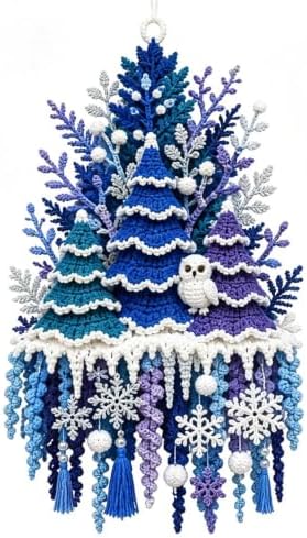 DIY Seasonal 3D Crochet Door Hanger Kit Collection, Halloween Handmade - Image 7