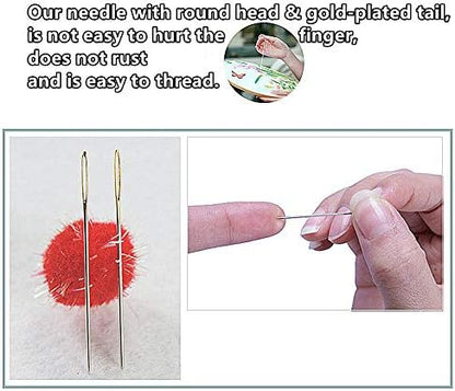 Awesocrafts Cross Stitch Kits Flower 11CT Stamped Patterns Easy Cross Stitching Embroidery Needlework Kit Supplies (Flower) - Image 4