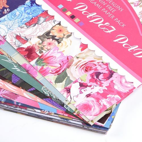 Origami Paper 50 Sheets, 6-Inch Square Double Sided Colored Craft Paper - Image 6