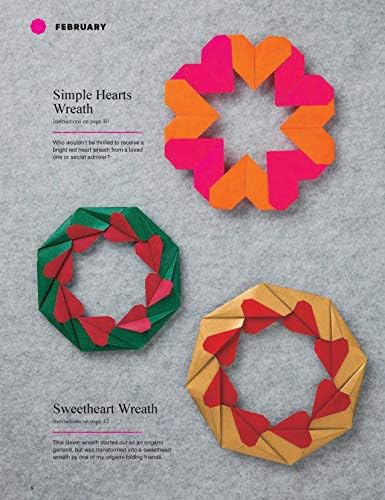 Beautiful Origami Paper Wreaths: Handmade Japanese Decorations for Every Occasion (Tuttle Specials) - Image 6