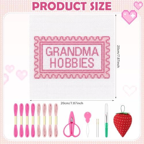 XunYee Needlepoint Canvas Kit, Grandma Hobbies - Image 2