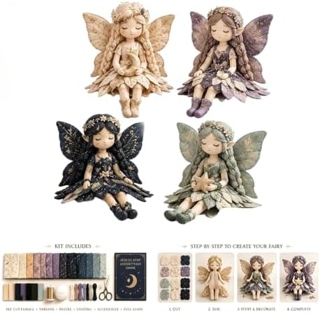 Fairy Patchwork DIY Collection，Moonlight Fairies - Image 2