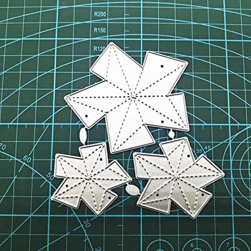 Luyismer Windmill Metal Cutting Dies Stencil Scrapbooking Album Stamp Paper Card for Handmade Greeting Cards Embossing Decor Metal Cutting Dies for Cards - Image 6
