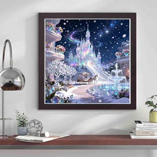 Diamond Art Kits for Adults, Castle Diamond Art Painting Kits for Adults - Image 4