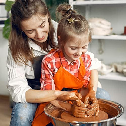 Deouss 10 lbs Terra Cotta Pottery Clay - Cone 06, Ideal for Wheel Throwing, Hand Building, Firing, Sculpting, Beginners & Advanced - Image 5