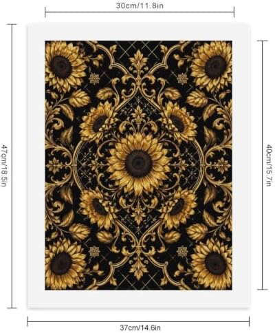 Bozfoxa Paint by Numbers Kit for Adults Beginner Golden Sunflower - Image 2