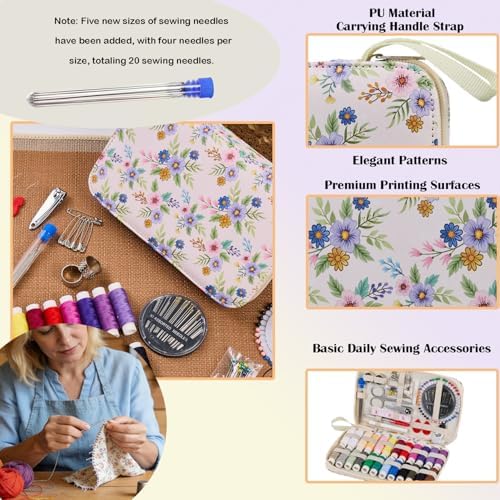 Bobode Cute Travel Sewing Kit for Adults,Beginners and Emergency - Image 5