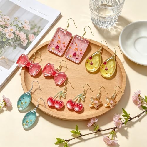 61 Pcs Resin Molds Silicone Set，DIY Epoxy Resin Casting Craft Kit - Image 5