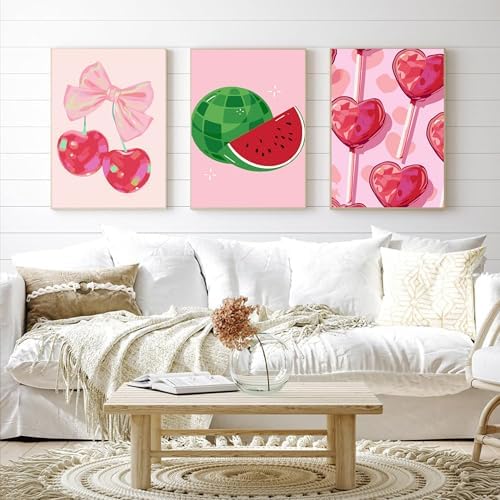 cupmod 6 Packs Vintage Paint by Numbers Kit for Adults,DIY Acrylic Watercolor Oil Painting by Number On Canvas Without Frame,Retro Funny Drinks Paint by Numbers Kit for Home Wall Decor 8x12inch - Image 2