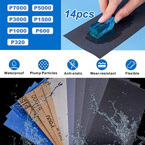 LET'S RESIN Resin Polishing Kit, 33-Piece Sanding and Finishing Tools - Image 3