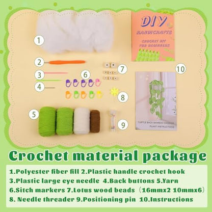 Kogyxe Beginners Crochet Kit, Amigurumi Crochet Starter Kits - Image 2