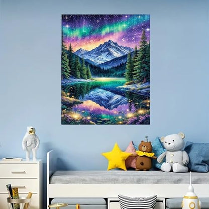 Arttoplus Starry Night Paint by Numbers Kit for Adults Beginner 16x20 inch - Image 5