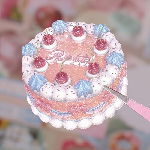 650+ Pcs Japanese Sticker Book- Aesthetic Cute Y2K Retro Sticker Book - Japanese Stationery Stickers for Scrapbooking, Journals, Planners, Water Bottles & Junk Journal Supplies - Image 3