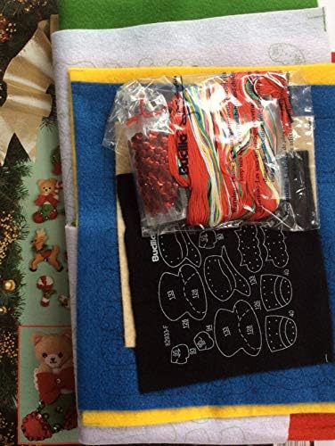 Bucilla "Lotsa Christmas" Set Of 50 Felt Applique Ornaments Kit 82933 - Image 2
