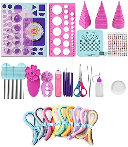 YURROAD Quilling Tools Kit and 3MM Quilling Paper Strips Quilling Tools Paper Set by YURROAD