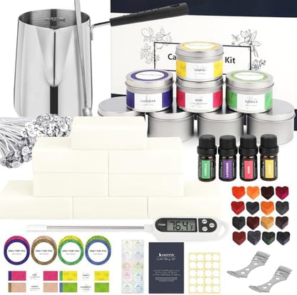 SAEUYVB Candle Making Kit,DIY Starter Soy Candle Making Supplies/Kit by SAEUYVB