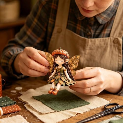 Fairy Patchwork DIY Collection (Pumpkin Fairies) - Image 5