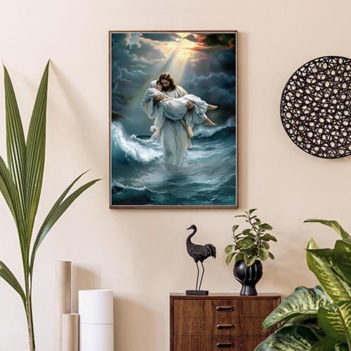 BAWKENTON Jesus Paint by Numbers for Adults and Kids - Image 4