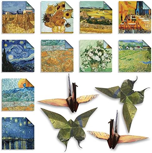 Origami Paper 6x6" Double Sided 50 Sheets 10 Colors Origami Kit,Craft Paper - Image 2