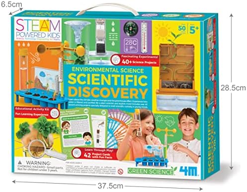 Innovative STEAM Environmental Science Discovery Kit Volume 2 - Over 40 Experiments on Climate & Ecology - Ideal for Classroom or Home Learning - Image 3