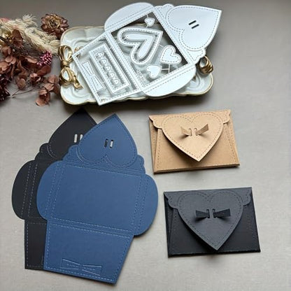 Lapoo Tool Metal Cutting Die for Scrapbooking - Durable, Cut Stencils for DIY Scrapbook Photo Album Decorative Paper Card, Card Making Supplies, Embossing (Envelope 6 x 3.9 in) - Image 7