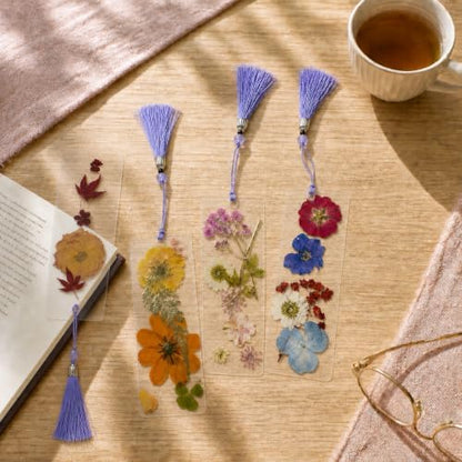 Corerpin 656 PCS Pressed Flower Bookmark Making Kit(Laminator Required) - Image 5
