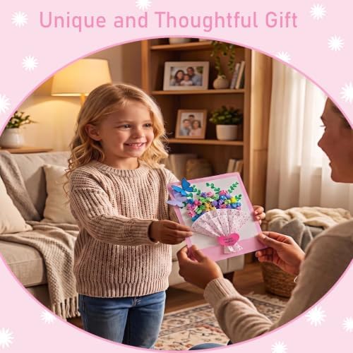 Comealltime Card Making Supplies, Card Making Kit with 30 Greeting Cards and Envelopes Set, Gem Stickers, Washi Tape, Rubber Stamps, Cute Stickers for Birthday Wedding Christmas Greeting Card DIY - Image 5