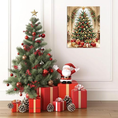 ICYANART Christmas Paint by Numbers Kit for Adults Beginner 16x20Inch - Image 3