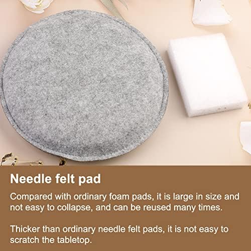 WONVOC Needle Felting Pad, 9.44 x 9.44 x 1.38 Inch Needle Felting Mat - Image 5