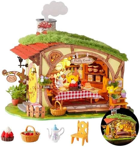 Rolife DIY Miniature Forest Fairy House Kits-Fluffy Grove Beginner-Friendly by Rolife