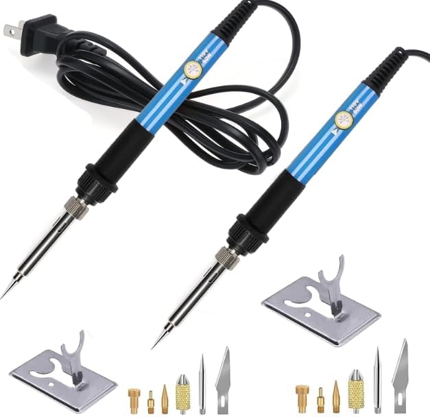 Wood Burning Kit, 2 Set WoodBurning Tool Kit for Beginner Adults by ACRSIKR