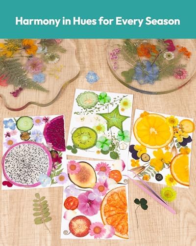Resiners Dried Pressed Flowers for Resin Molds Scrapbook Supplies - Image 2