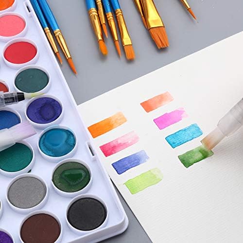 AROIC 36 Colors Watercolor Paint Set, Watercolor Pan Set - Image 4