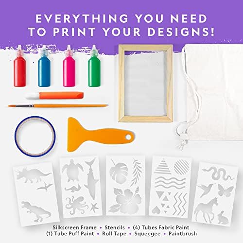 National Geographic Screen Printing Arts and Crafts Kit for Kids - Image 4
