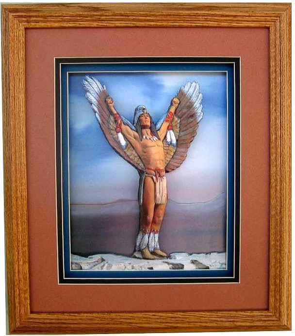 DSC ART Indian God 3D Paper Tole Kit Size 8x10 inches - Image 2