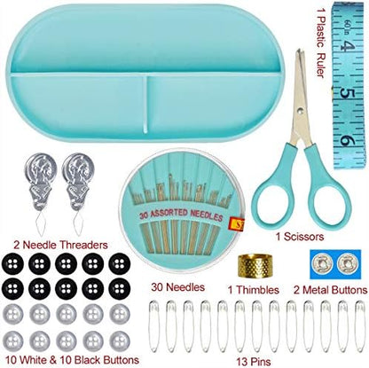Sewing kit Sewing Thread Sewing Supplies Family Repair Kit Traveler Sewing Project kit DIY Sewing Supplies Organizer - Image 3