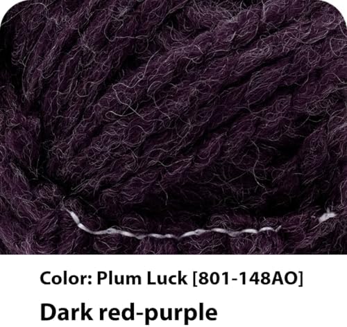 Lion Brand Yarn, InstaKnit Beginner Yarn, Plum Luck, Purple, 3 Pack - Image 2