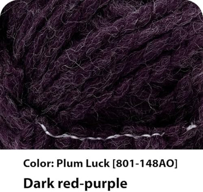 Lion Brand Yarn, InstaKnit Beginner Yarn, Plum Luck, Purple, 3 Pack - Image 2