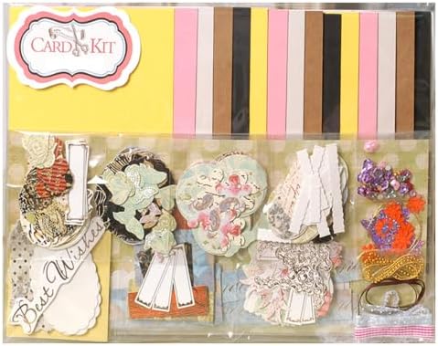 Huralona Greeting Card Making Supplies Envelope Kit Gift Anniversary Craft by Huralona