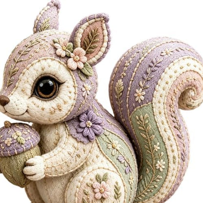 Handmade Sewing Craft Kit with Pre-Cut Fabric & Stuffing - Image 6