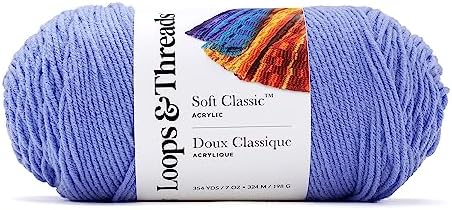 MICHAELS Bulk 12 Pack: Soft Classic™ Solid Yarn by Loops & Threads® - Image 4