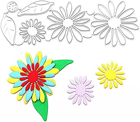 Flower Cutting Dies Metal Dies for Card Making Stamps Embossing Stencil Scrapbooking Album Paper DIY Crafts Decor (6 Pieces) - Image 7