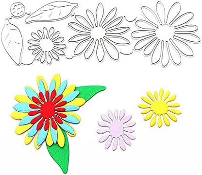 Flower Cutting Dies Metal Dies for Card Making Stamps Embossing Stencil Scrapbooking Album Paper DIY Crafts Decor (6 Pieces) - Image 7