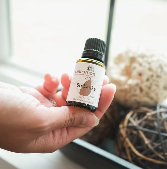 Nature Packaged Cinnamon Essential Oil - Direct from Sri Lankan Essential Oils - 100% Pure - Natural Aceite de Canela for Aromatherapy & Wellness - Premium Grade (2lbs)