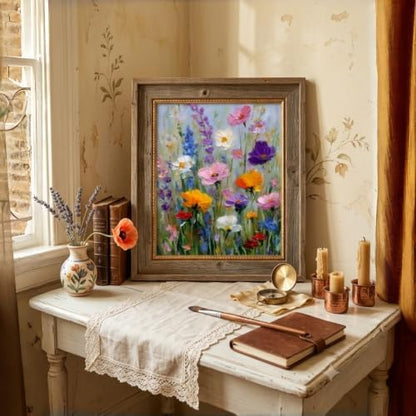 Floral Wildflower Paint by Numbers Kit for Adults Beginner 16X20 inch - Image 3