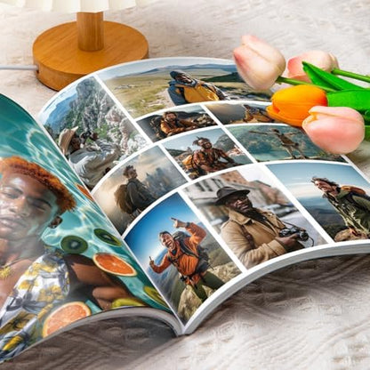 EggSun Vision Board Supplies with 1200+ Images & Quotes Collage Magazine Book, Wall Clip Art Scrapbook Journal Kit for Vision Board Making Beginners Women Men Teen Boy Girls Coquette Room Decors (Men) - Image 4